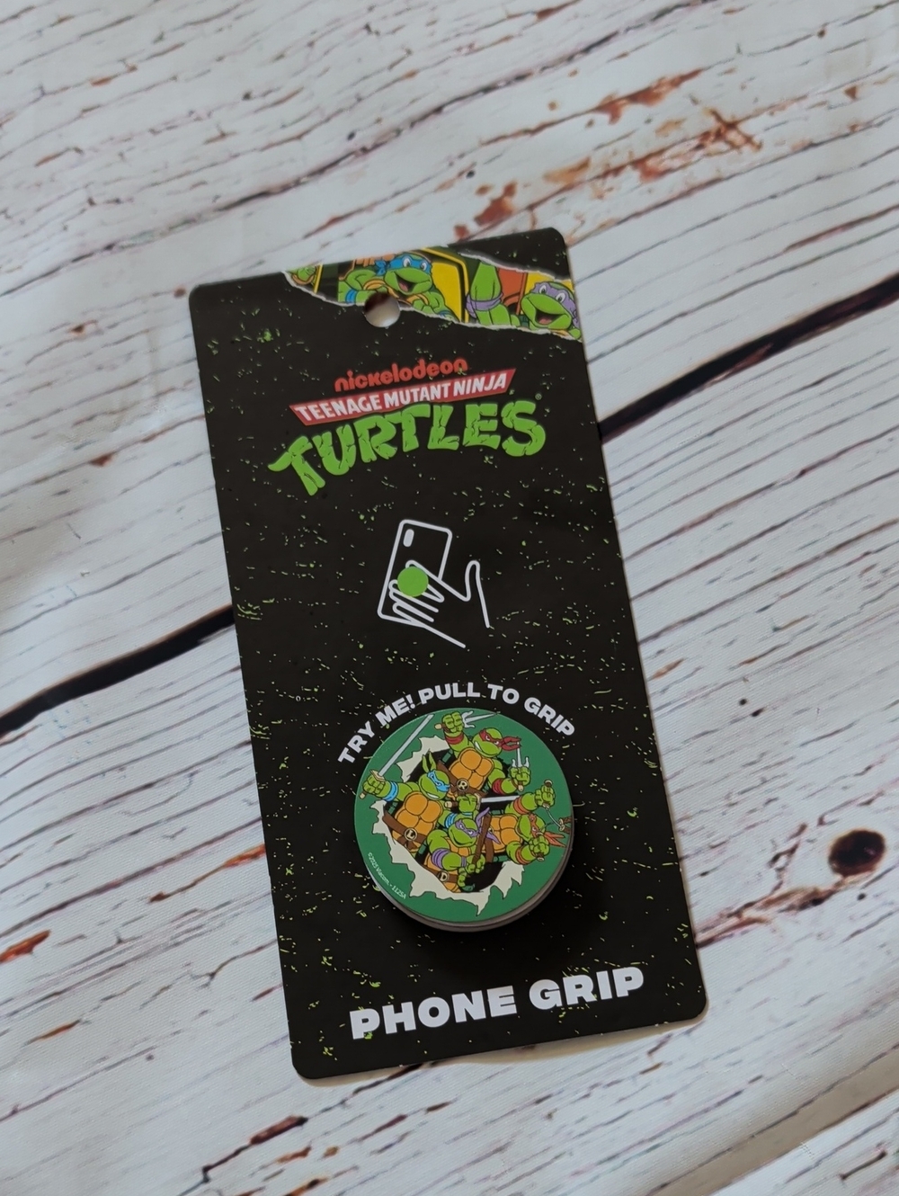 🆕 Teenage Mutant Ninja Turtles Phone Grip - Official Nickelodeon